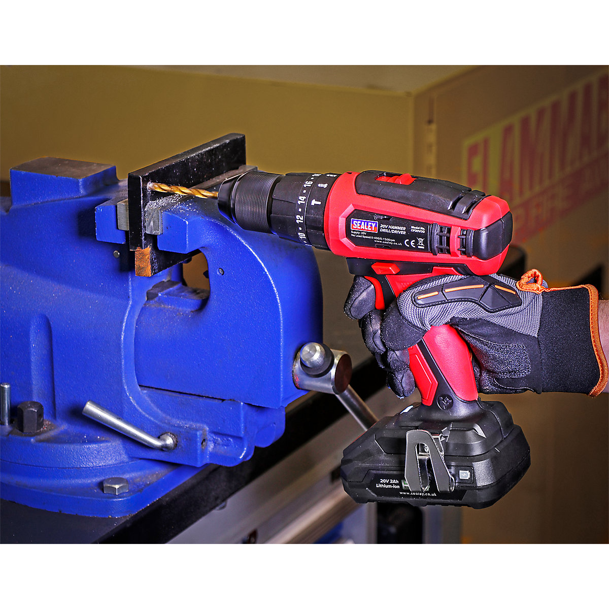 Sealey 13mm Combi Drill/Driver | SV20 Series (Product illustration 7)-6