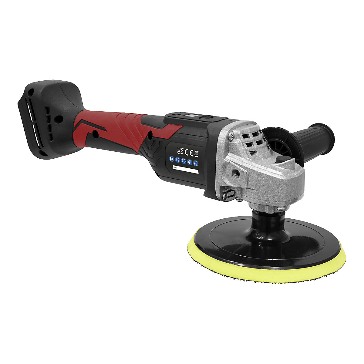 Sealey 150mm Cordless Rotary Polisher | SV20 Series (Product illustration 2)-1