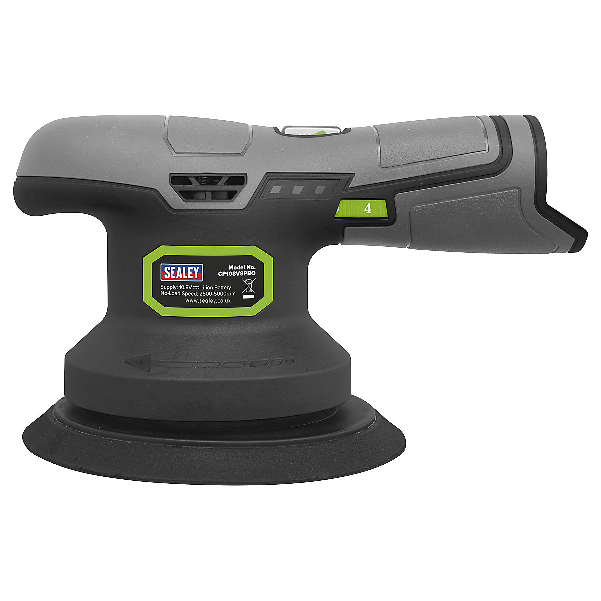 Sealey 150mm Dual Action Sander/Polisher | SV10.8 Series (Product illustration 4)-3