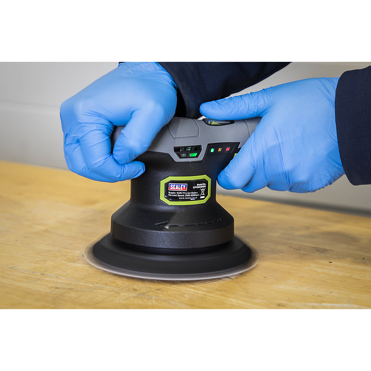 Sealey 150mm Dual Action Sander/Polisher | SV10.8 Series (Product illustration 8)-7