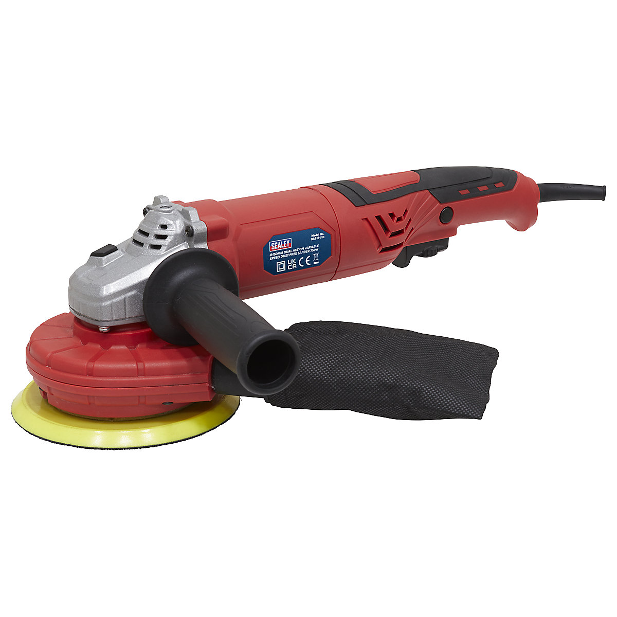 Sealey 150mm Dual Action Variable Speed Dust-Free Sander | 750W (Product illustration 3)-2