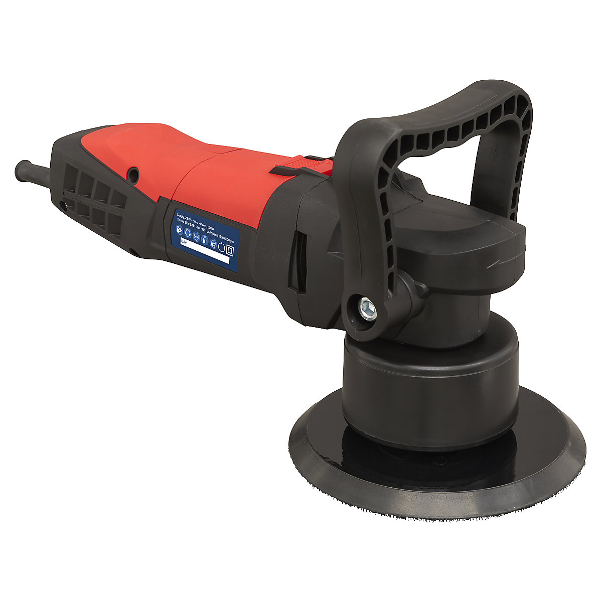 Sealey 150mm Random Orbital Dual Action Sander/Polisher | 600W/230V (Product illustration 2)-1