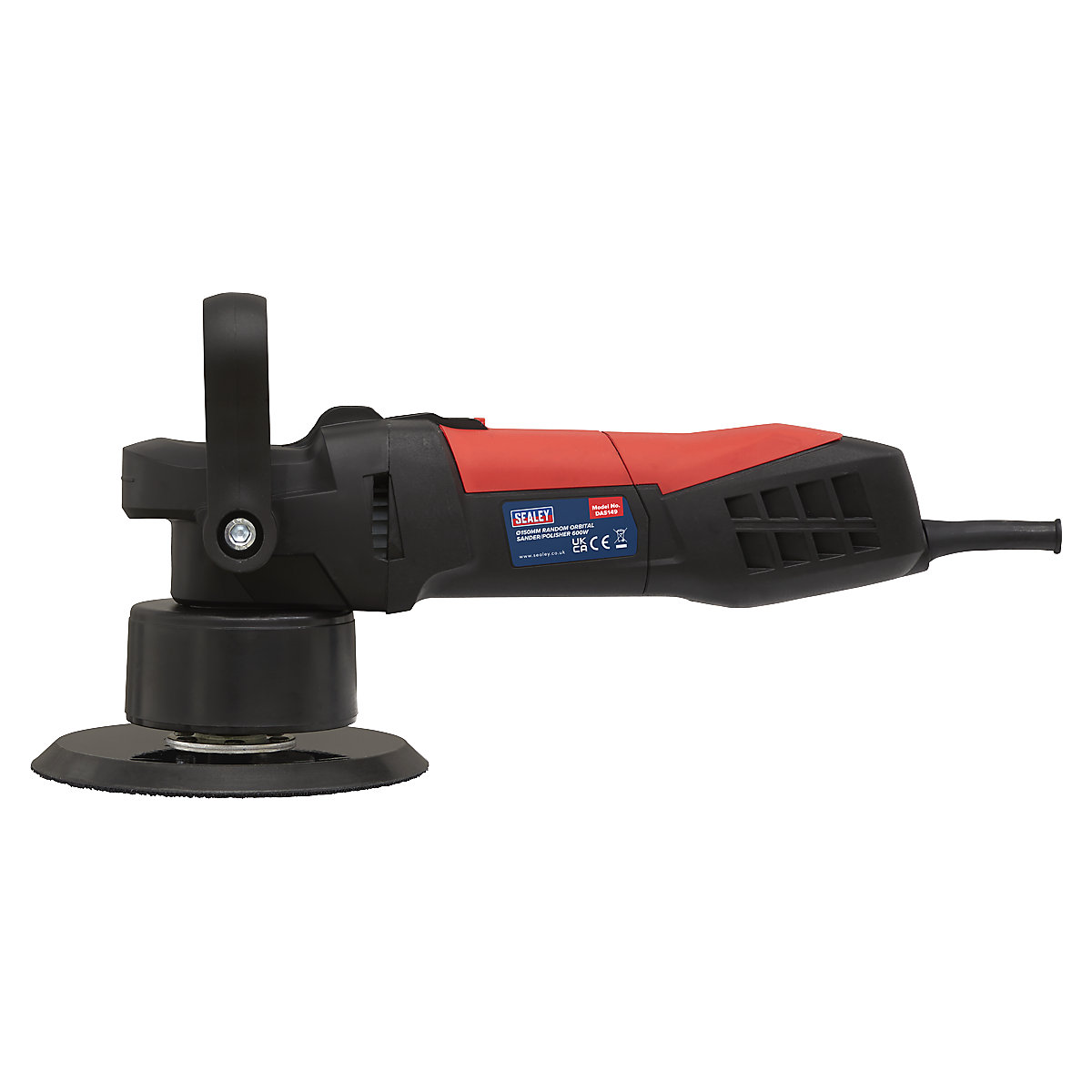 Sealey 150mm Random Orbital Dual Action Sander/Polisher | 600W/230V (Product illustration 3)-2