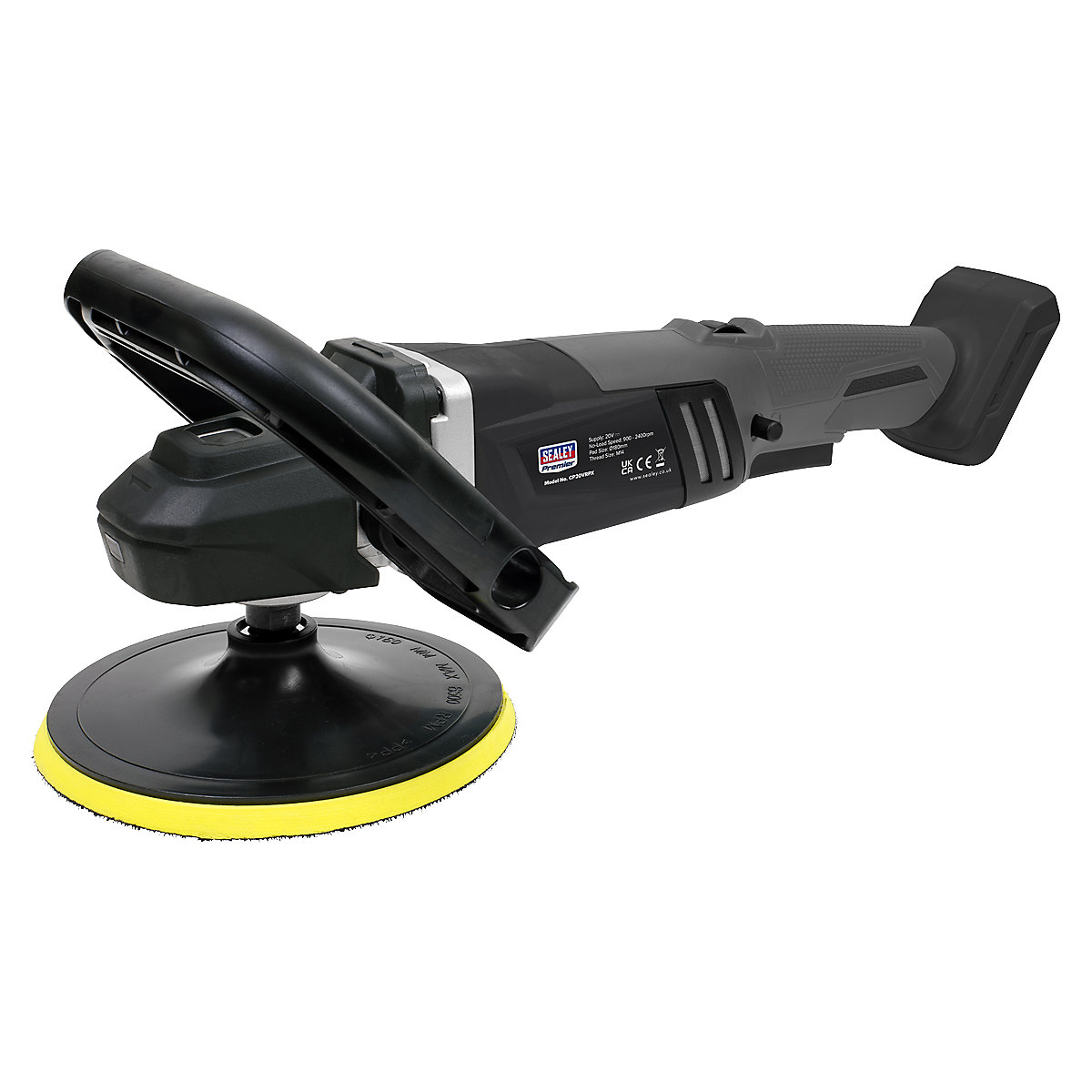 Sealey 180mm Brushless Rotary Polisher | SV20 Series