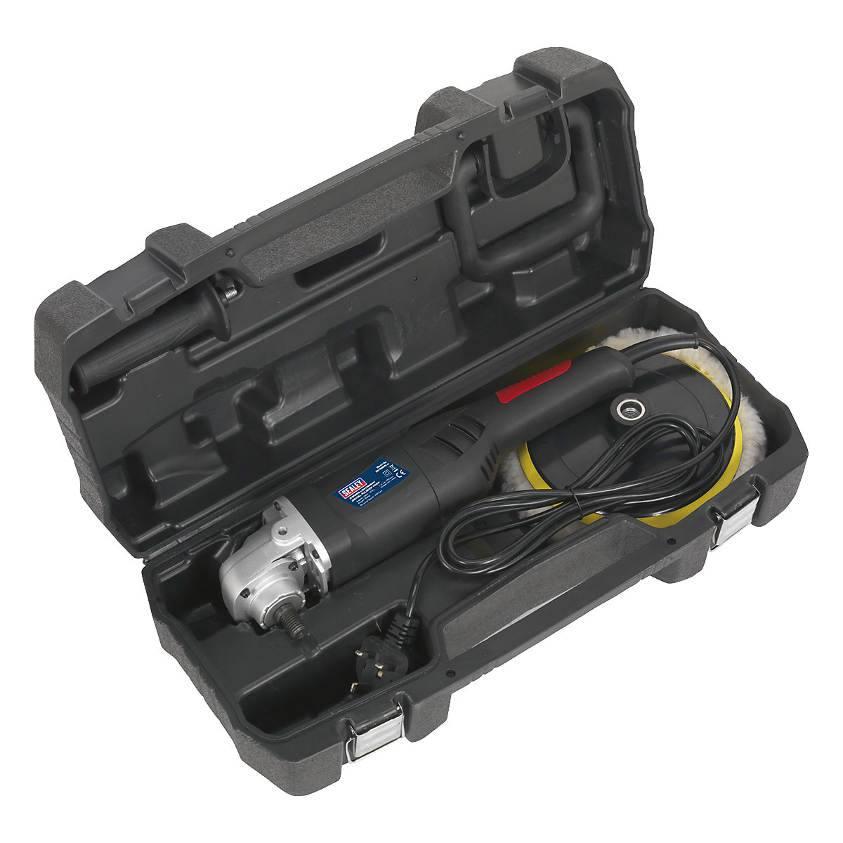 Sealey 180mm Lightweight Digital Polisher | 1100W/230V (Product illustration 4)-3