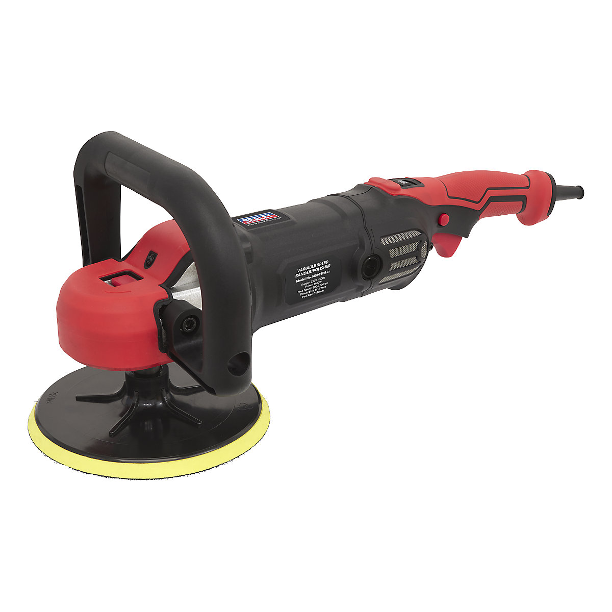 Sealey 180mm Variable Speed Sander/Polisher | 1400W/230V