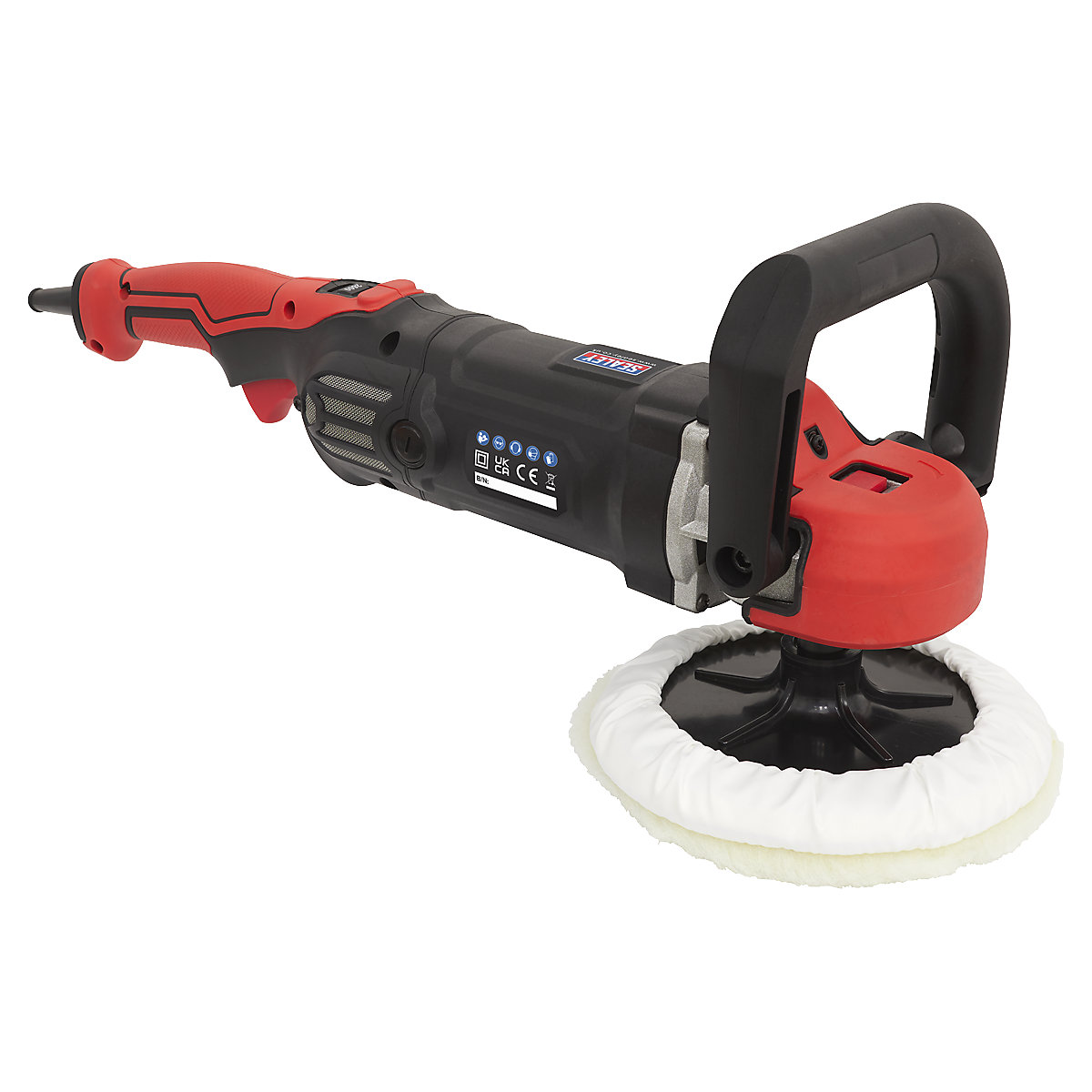 Sealey 180mm Variable Speed Sander/Polisher | 1400W/230V (Product illustration 4)-3