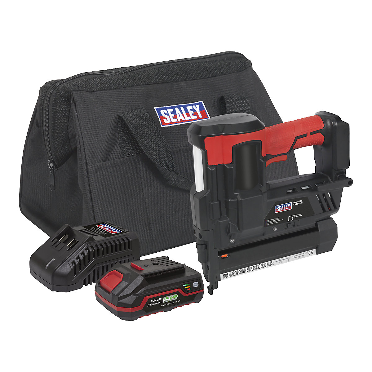 Sealey 18G Cordless Nail/Staple Gun | SV20 Series