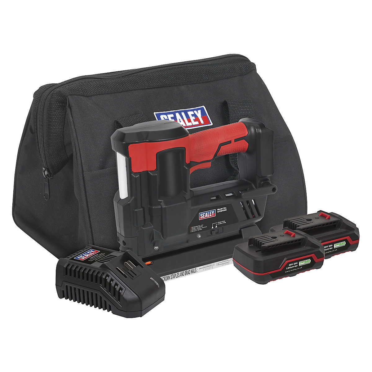 Sealey 18G Cordless Nail/Staple Gun | SV20 Series