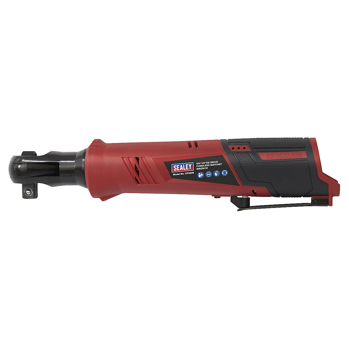Sealey 1/2"Sq Drive Cordless Ratchet Wrench | SV12 Series, Sealey 1/2"Sq Drive Cordless Ratchet Wrench | SV12 Series, Sealey SV12 Series| Cordless Ratchet Wrench | 12V | 1/2"Sq Drive | Body Only-1