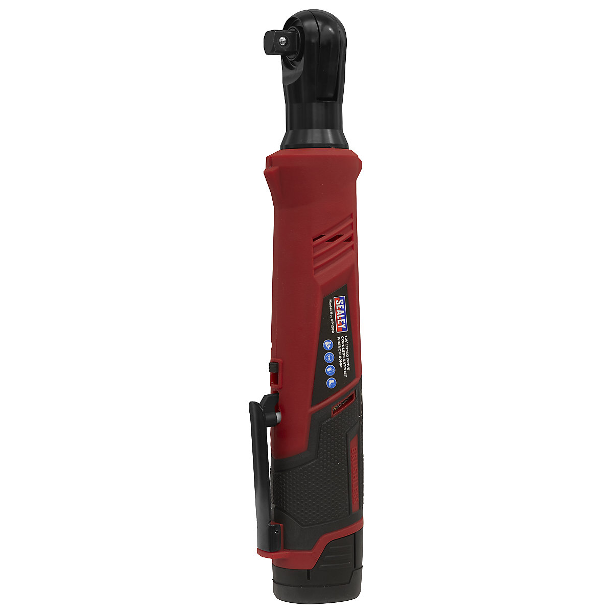 Sealey 1/2"Sq Drive Cordless Ratchet Wrench | SV12 Series (Product illustration 6)-5