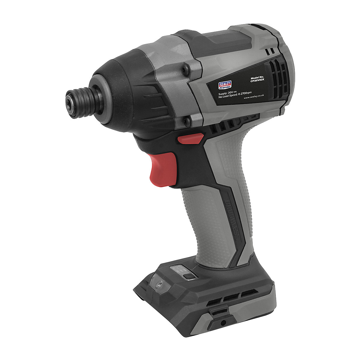 Sealey 1/4"Hex Drive Brushless Impact Driver | SV20 Series, Sealey 1/4"Hex Drive Brushless Impact Driver | SV20 Series, Sealey SV20 Series| Brushless Impact Driver | 1/4"Hex Drive | 20V-1