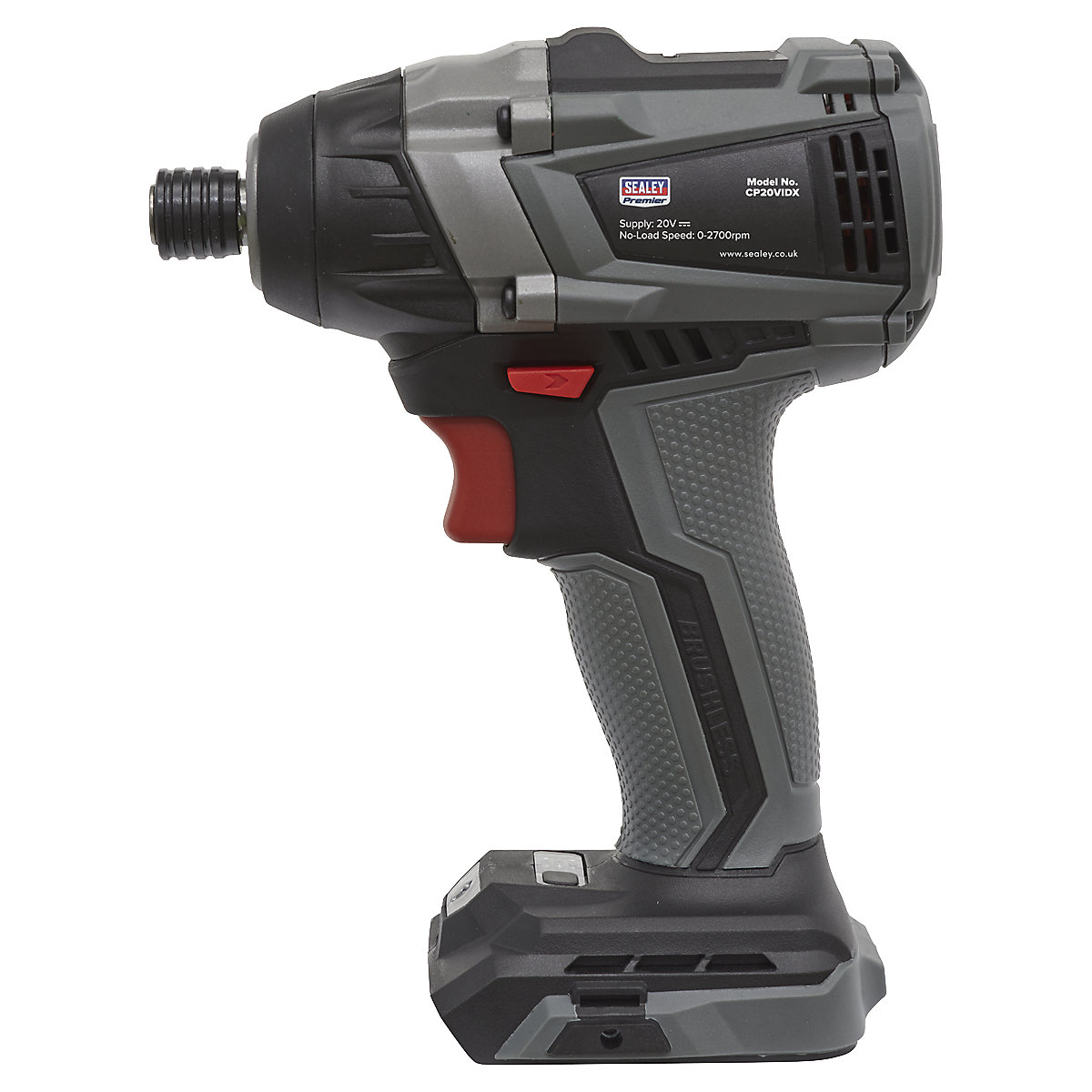 Sealey 1/4"Hex Drive Brushless Impact Driver | SV20 Series (Product illustration 4)-3