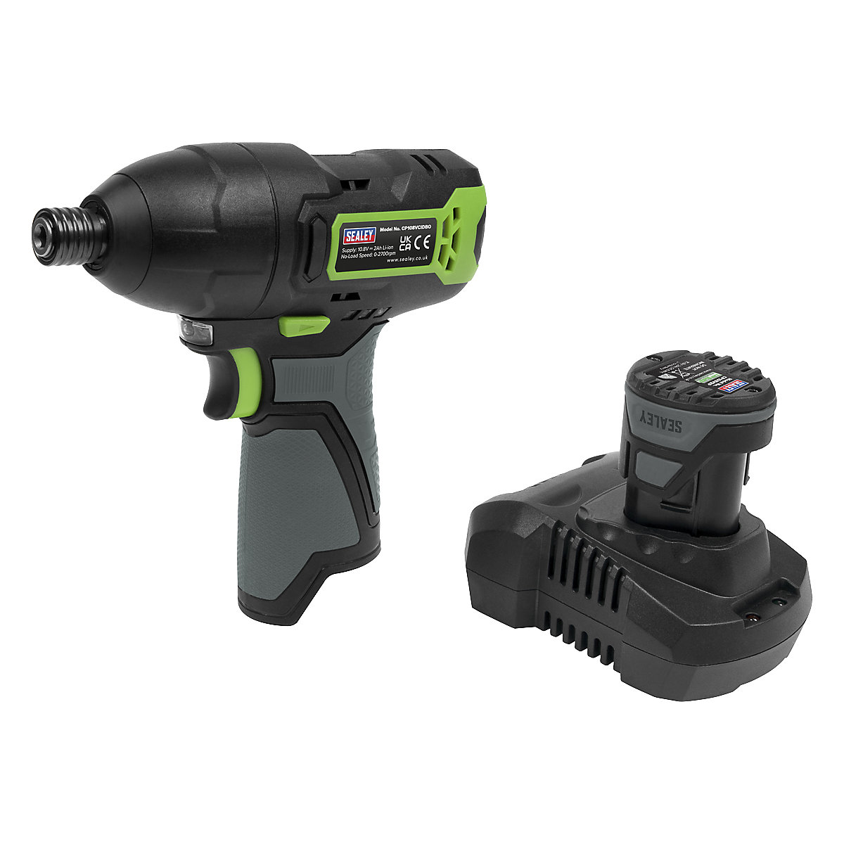 Sealey 1/4"Hex Drive Cordless Impact Driver | SV10.8 Series