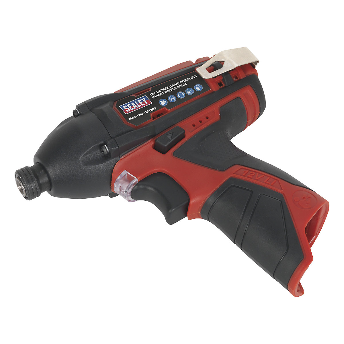 Sealey 1/4"Hex Drive Cordless Impact Driver | SV12 Series, Sealey 1/4"Hex Drive Cordless Impact Driver | SV12 Series, Sealey SV12 Series| Cordless Impact Driver  | 1/4"Hex Drive | 12V | Body Only-1