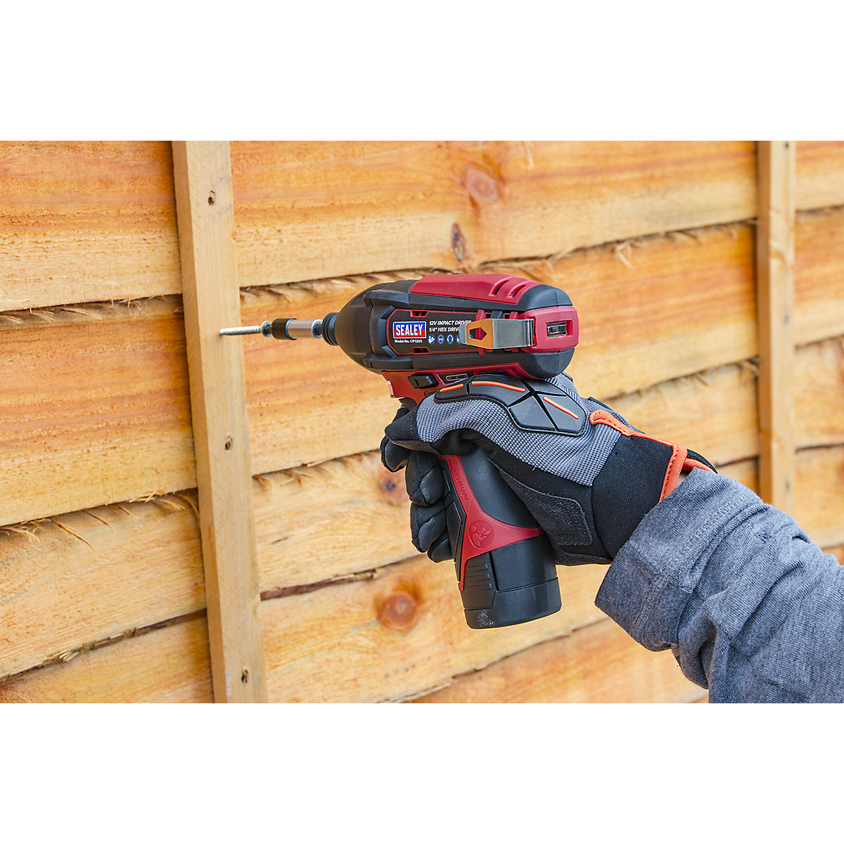 Sealey 1/4"Hex Drive Cordless Impact Driver | SV12 Series (Product illustration 6)-5
