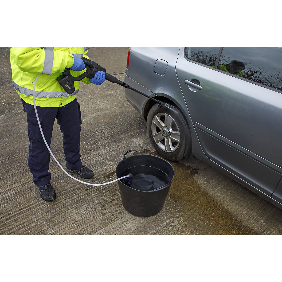Sealey 22bar Cordless Pressure Washer | SV20 Series (Product illustration 10)-9