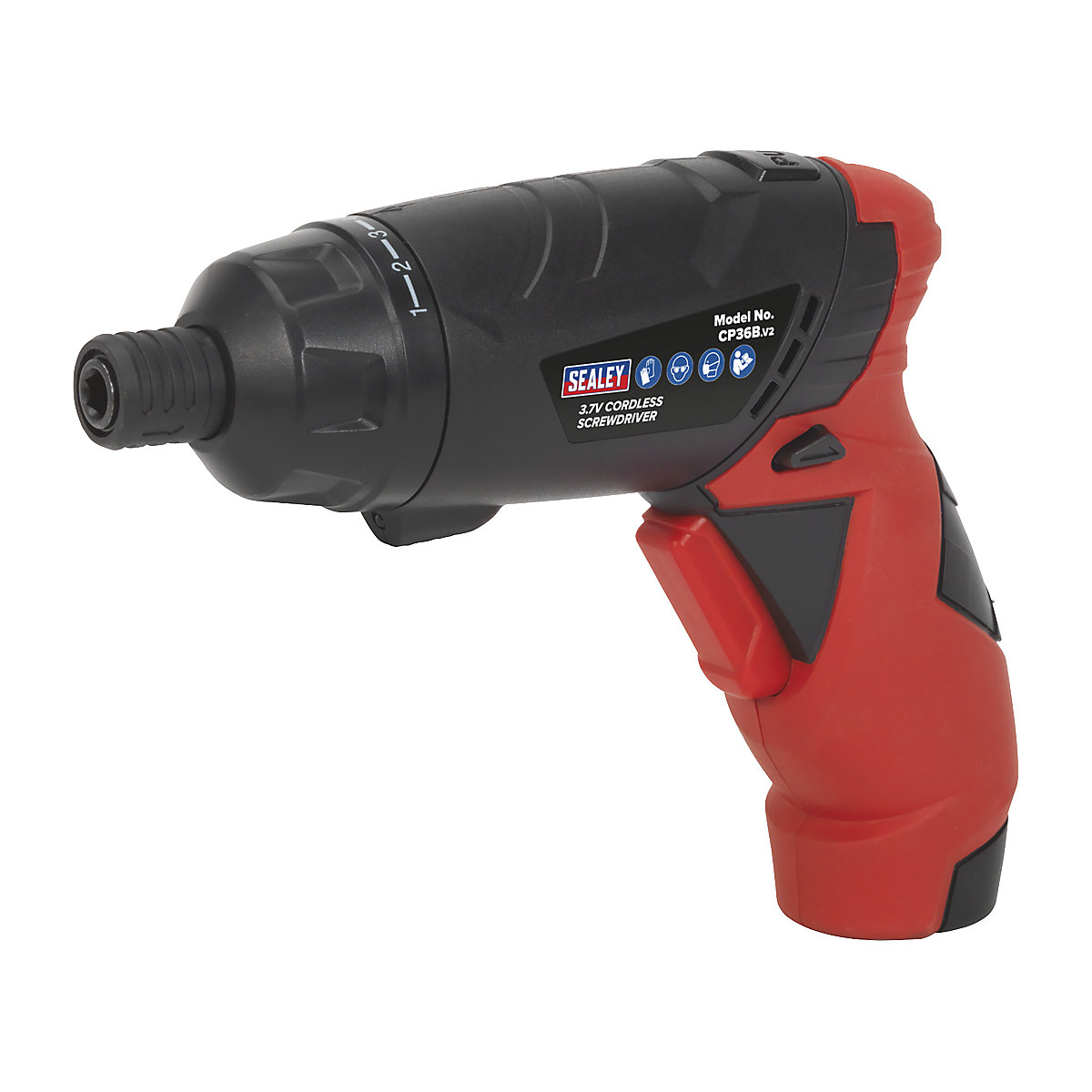 Sealey 26pc Cordless Screwdriver Set | 3.6V Lithium-ion (Product illustration 2)-1