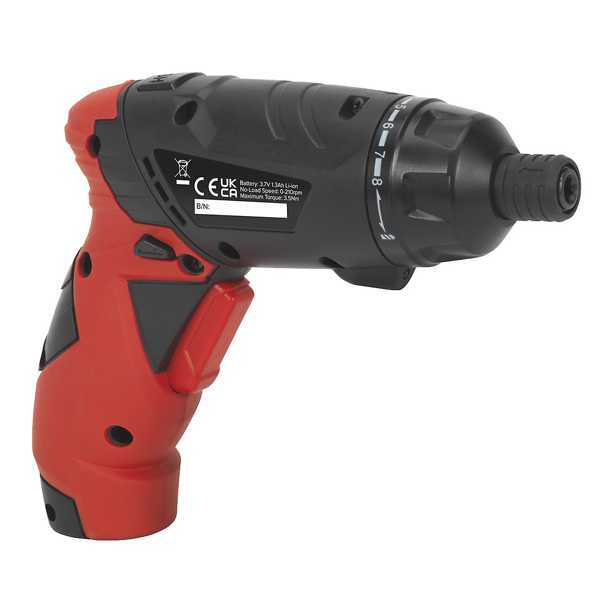 Sealey 26pc Cordless Screwdriver Set | 3.6V Lithium-ion (Product illustration 3)-2