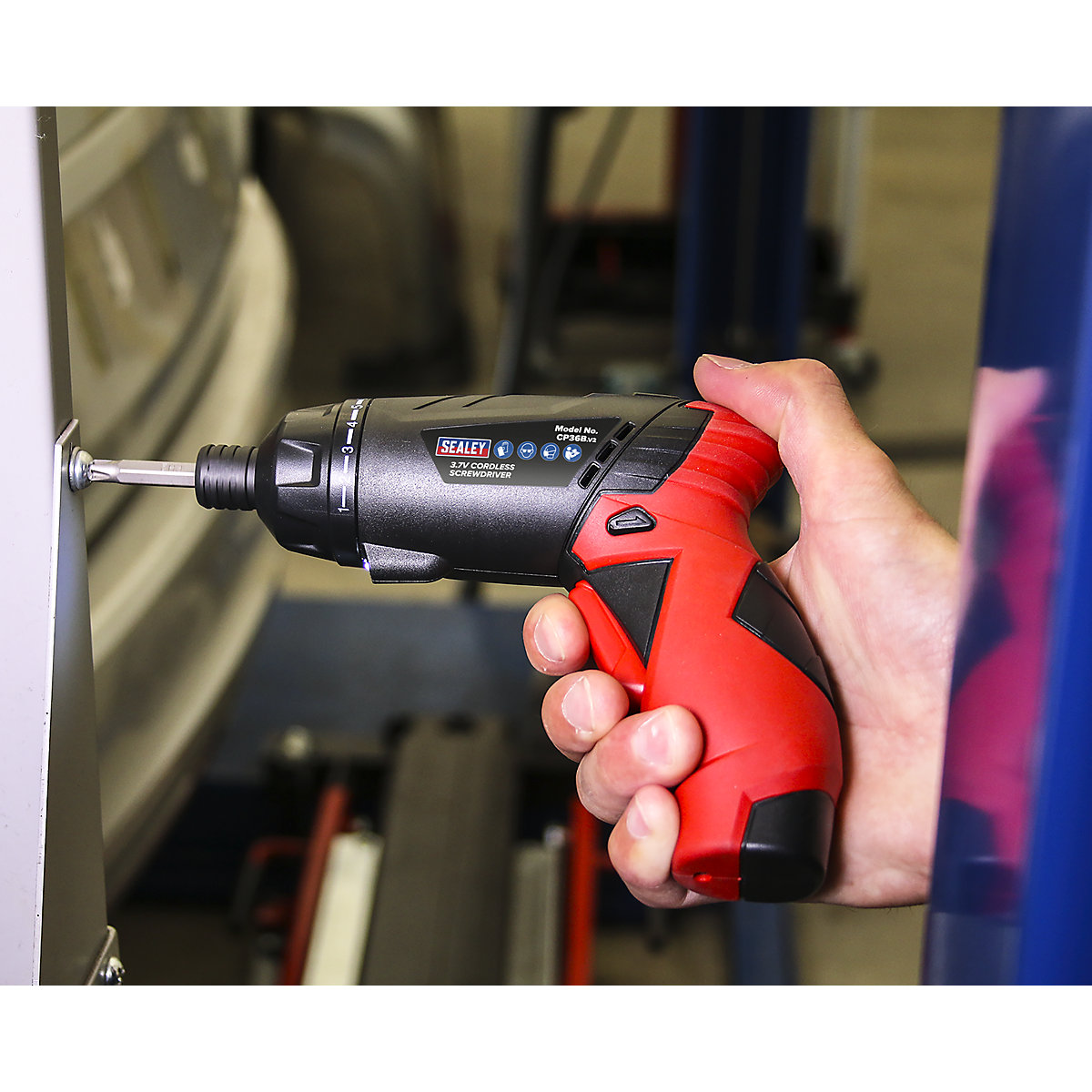 Sealey 26pc Cordless Screwdriver Set | 3.6V Lithium-ion (Product illustration 9)-8