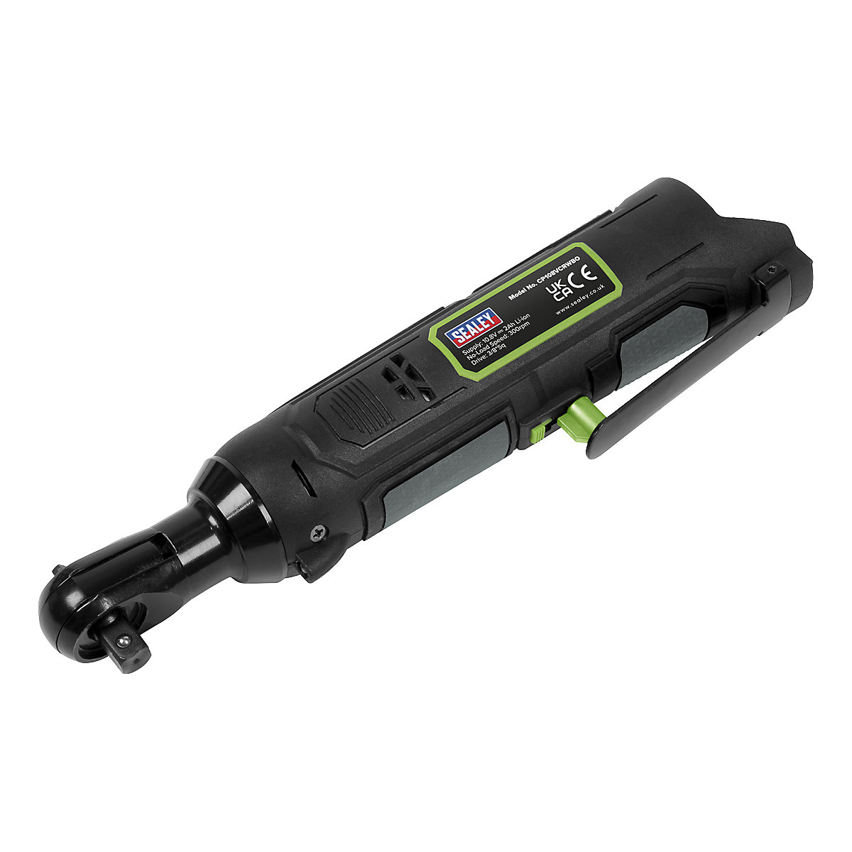 Sealey 3/8"Sq Drive Cordless Ratchet Wrench | SV10.8 Series (Product illustration 7)-6