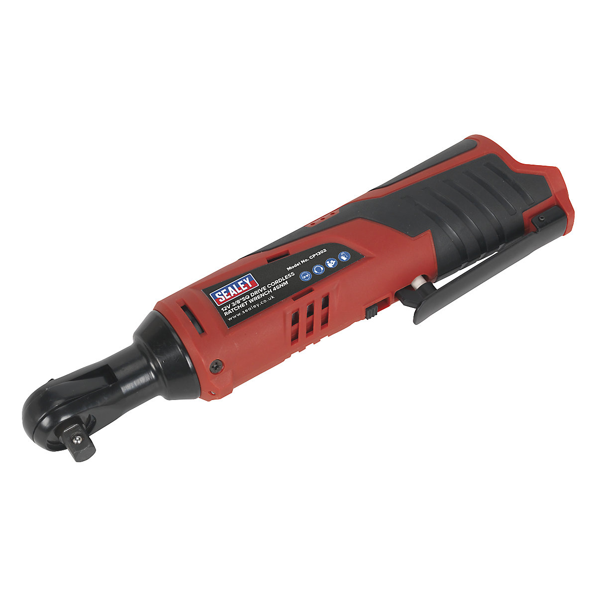Sealey 3/8"Sq Drive Cordless Ratchet Wrench | SV12 Series