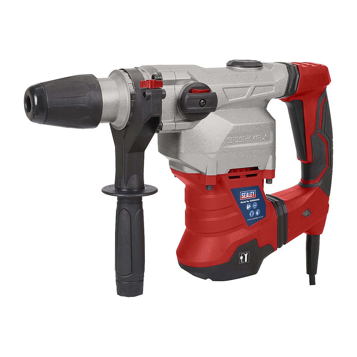 Sealey 40mm SDS MAX Rotary Hammer Drill | 1500W/230V