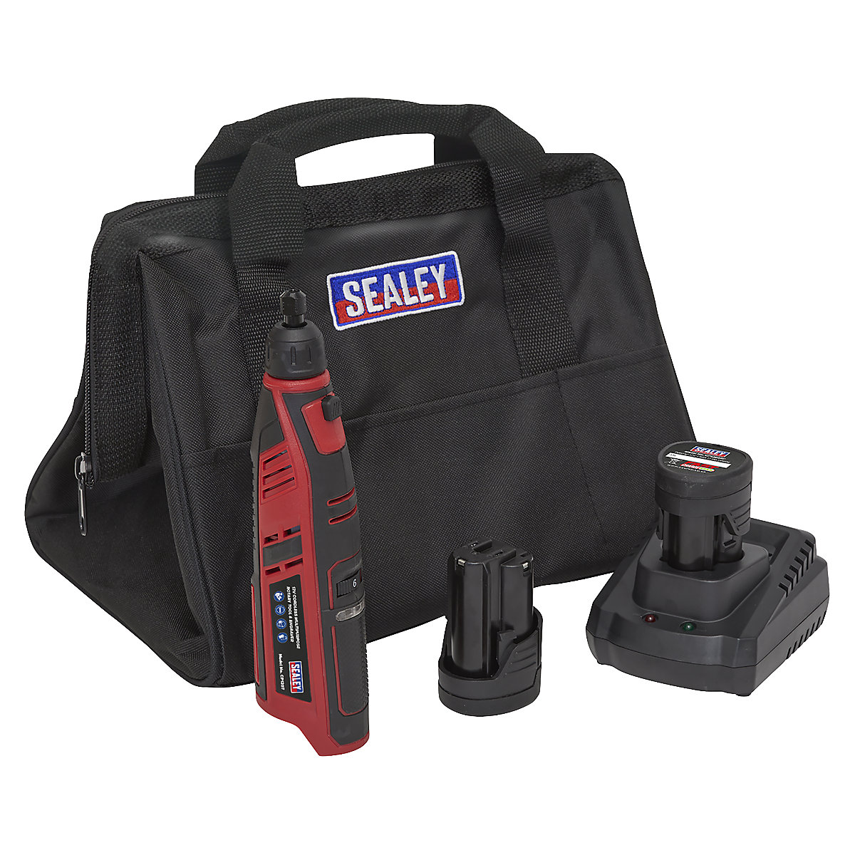 Sealey 49pc Multipurpose Cordless Rotary Tool & Engraver Kit | SV12 Series