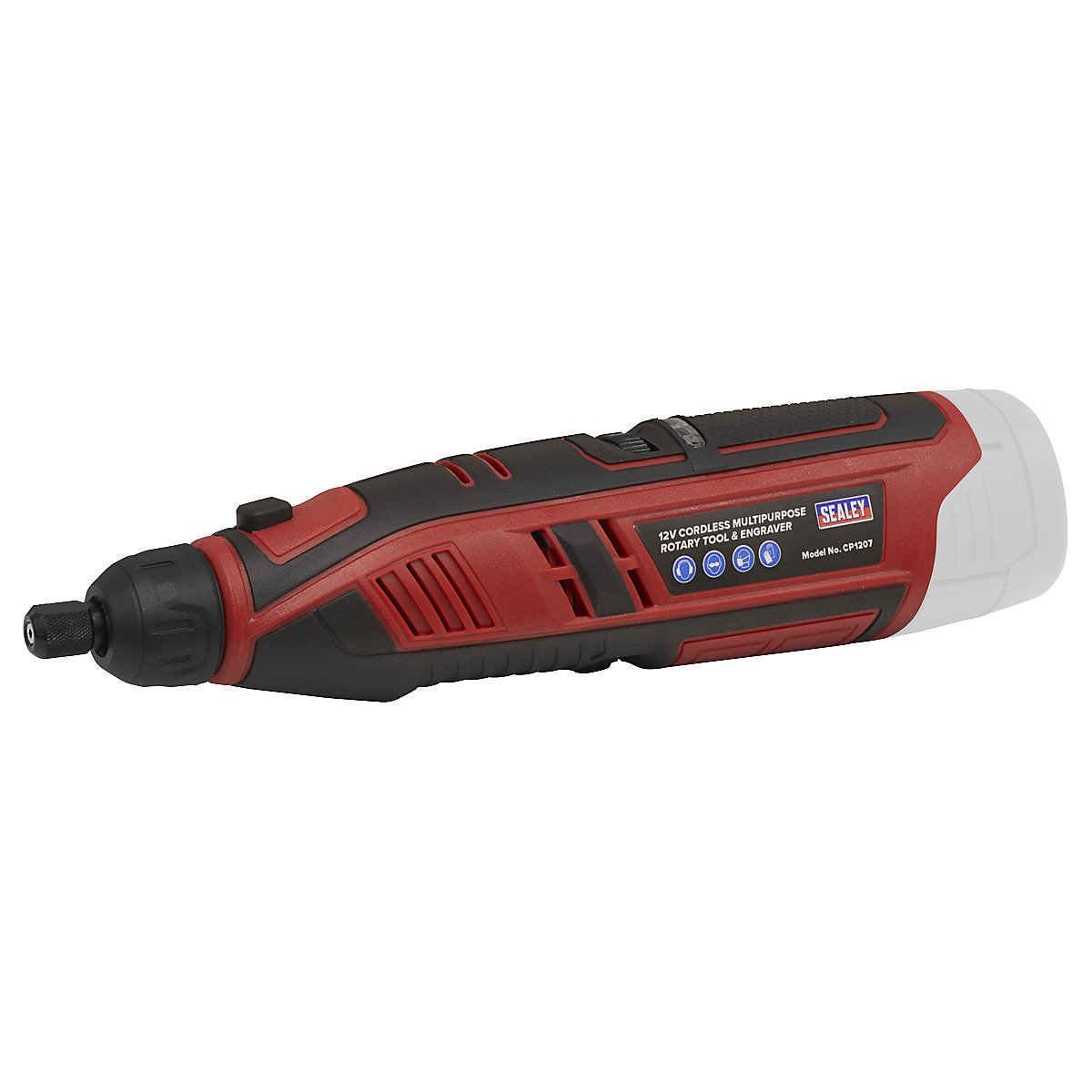 Sealey 49pc Multipurpose Cordless Rotary Tool & Engraver Kit | SV12 Series (Product illustration 3)-2