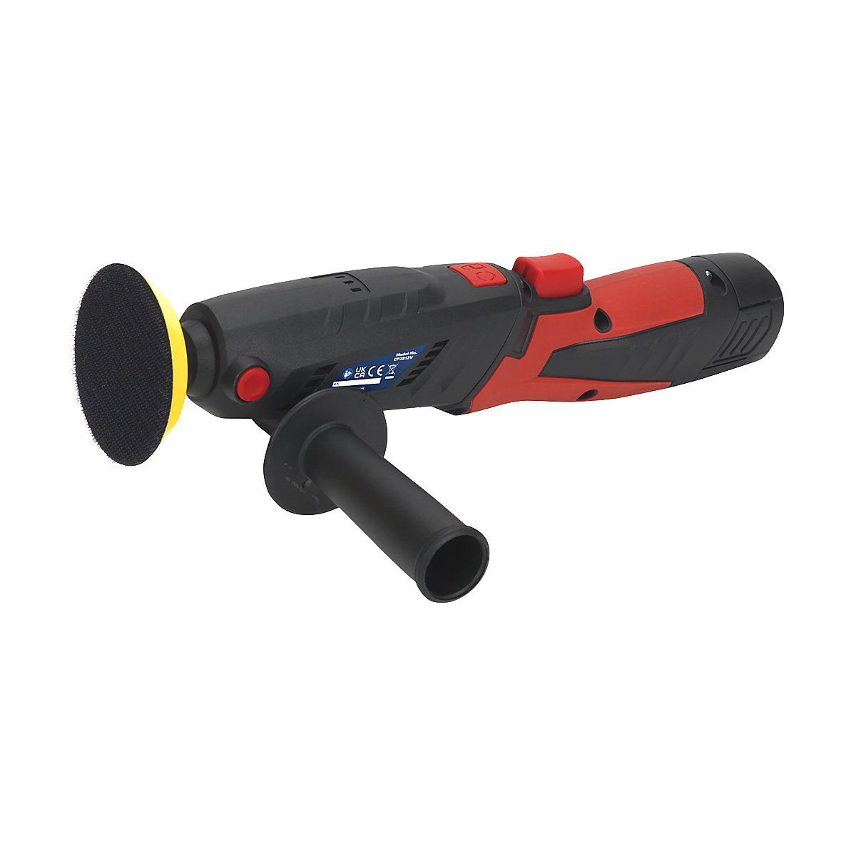 Sealey 75mm Cordless Mini Sander/Polisher Kit | 12V Lithium-ion (Product illustration 5)-4