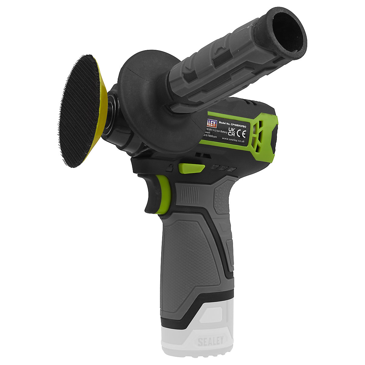 Sealey 75mm Cordless Polisher | SV10.8 Series (Product illustration 2)-1