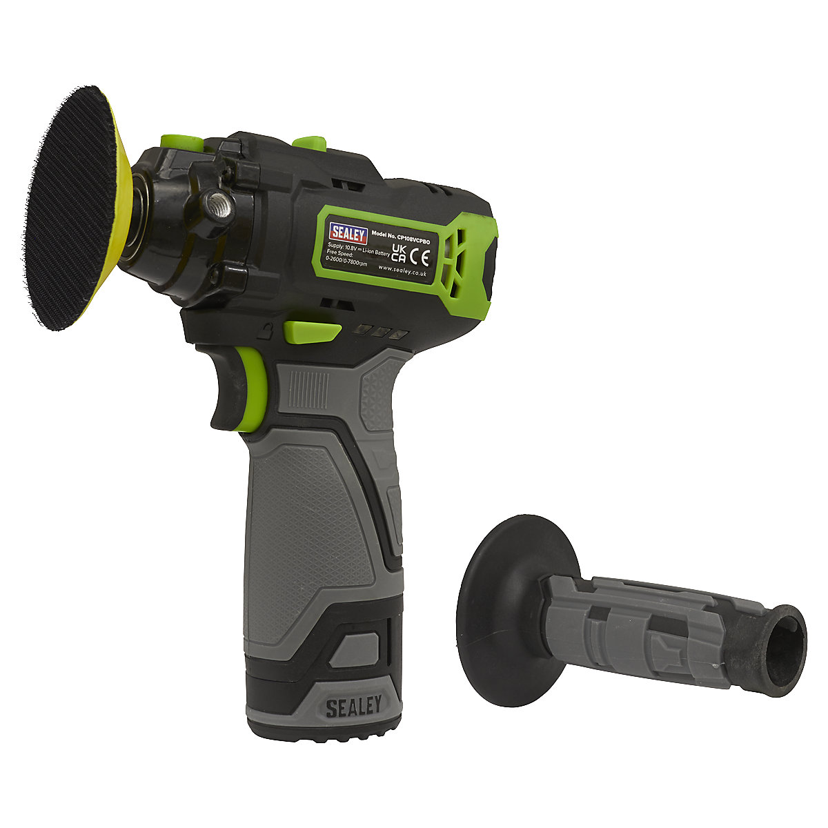 Sealey 75mm Cordless Polisher | SV10.8 Series (Product illustration 5)-4