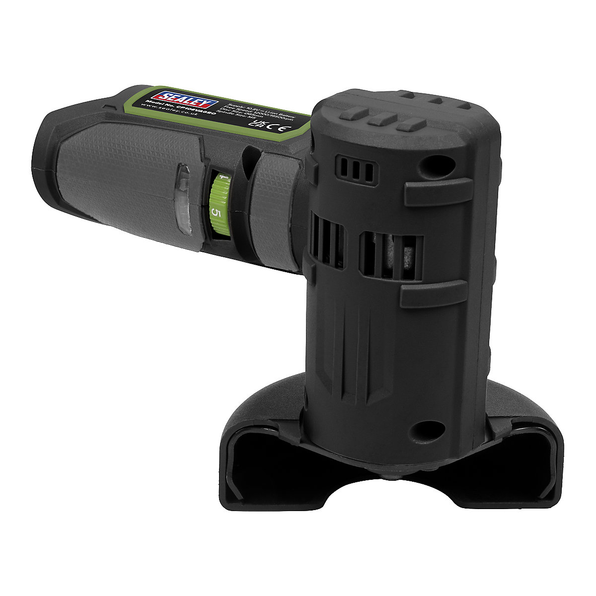 Sealey 85mm Cordless Angle Grinder | SV10.8 Series (Product illustration 3)-2
