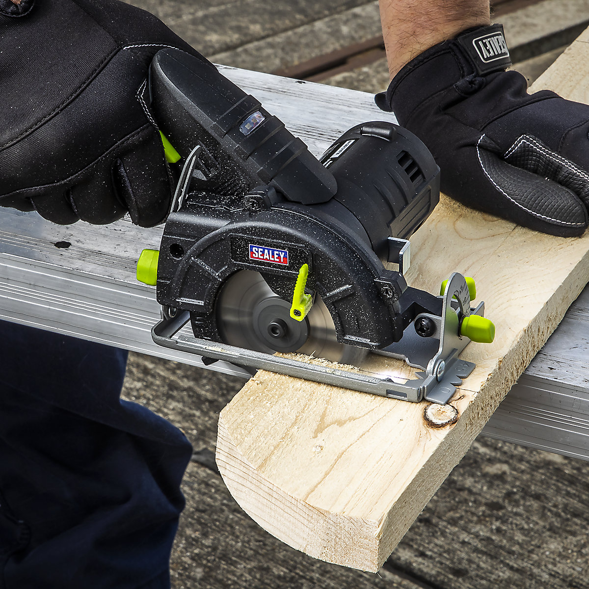 Sealey 85mm Cordless Circular Saw | SV10.8 Series (Product illustration 5)-4