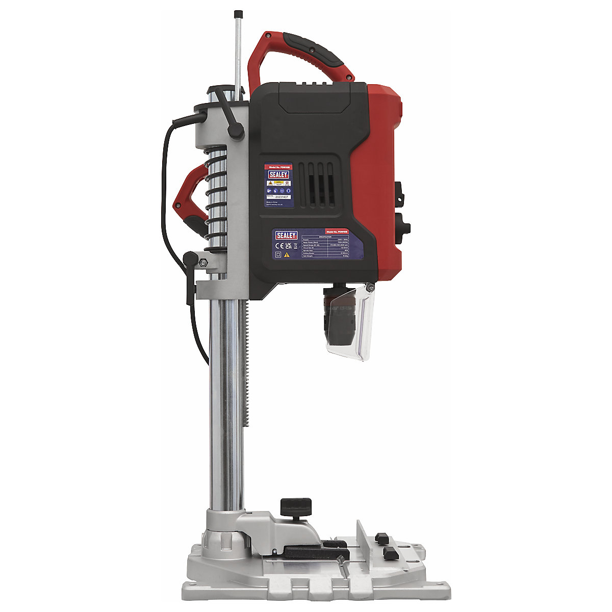 Sealey Bench Pillar Drill with Digital Display & Laser Guide | 720W (Product illustration 2)-1