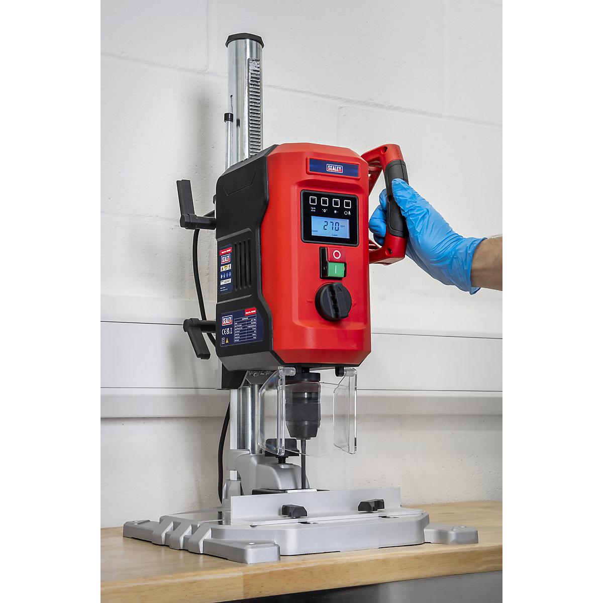 Sealey Bench Pillar Drill with Digital Display & Laser Guide | 720W (Product illustration 9)-8