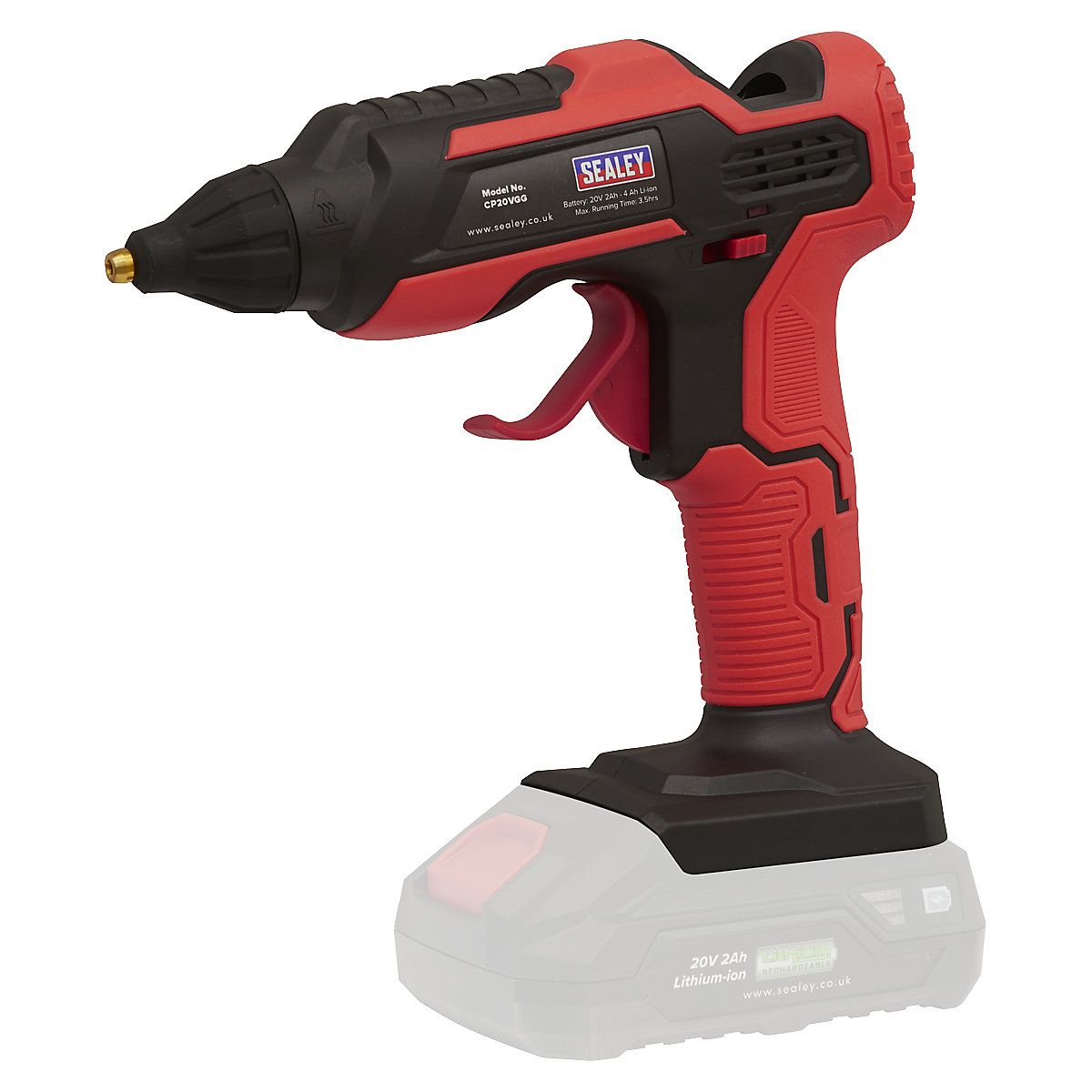 Sealey Cordless Glue Gun | SV20 Series (Product illustration 4)-3