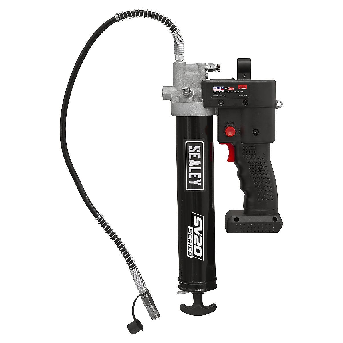 Sealey Cordless Grease Gun | SV20 Series (Product illustration 4)-3