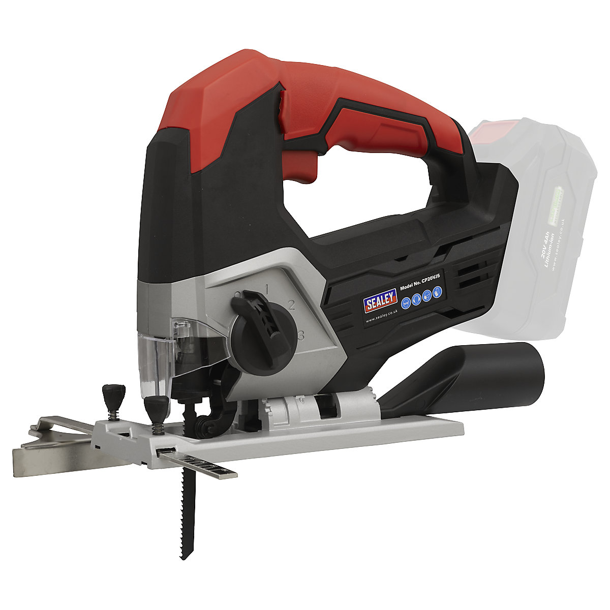 Sealey Cordless Jigsaw | SV20 Series (Product illustration 4)-3