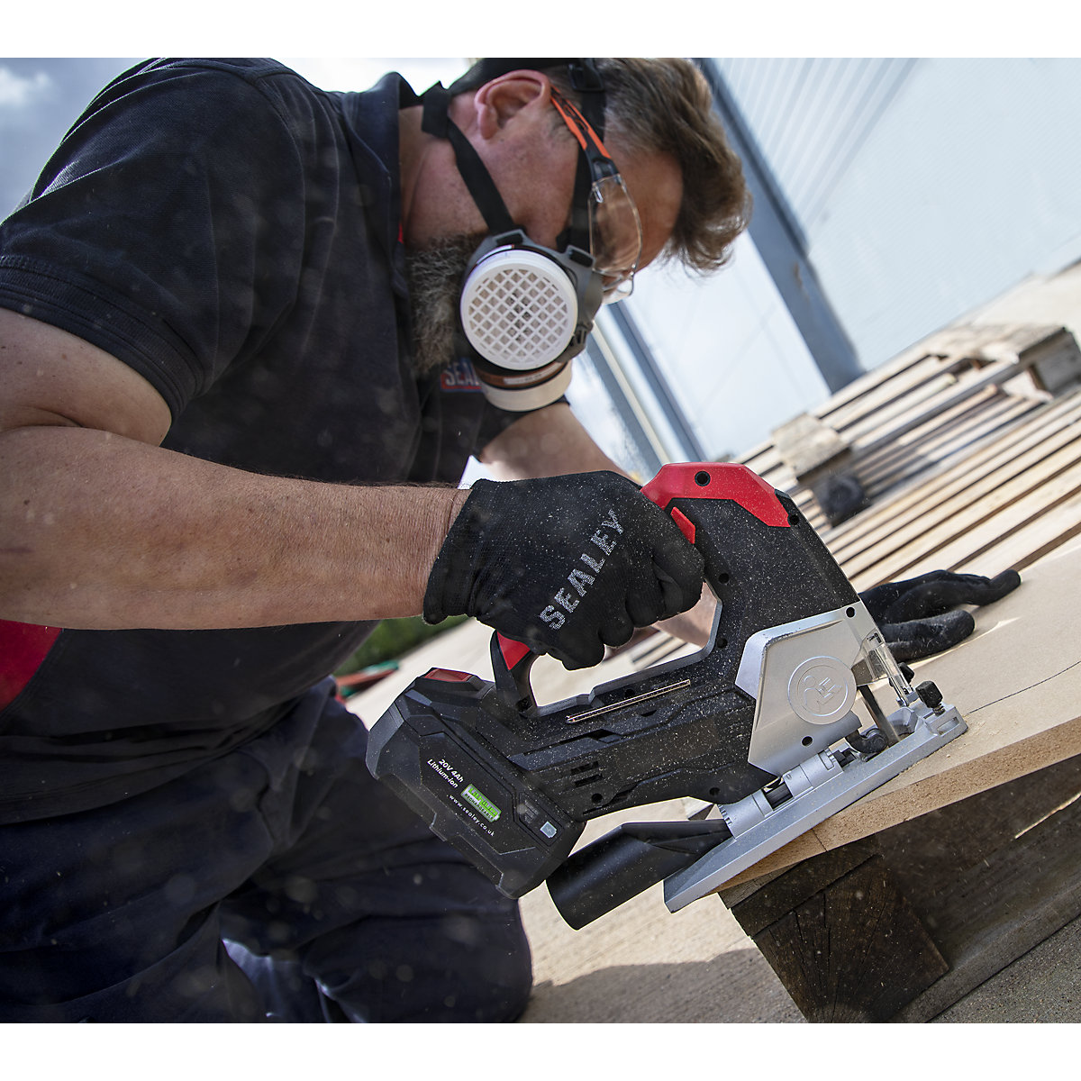 Sealey Cordless Jigsaw | SV20 Series (Product illustration 8)-7