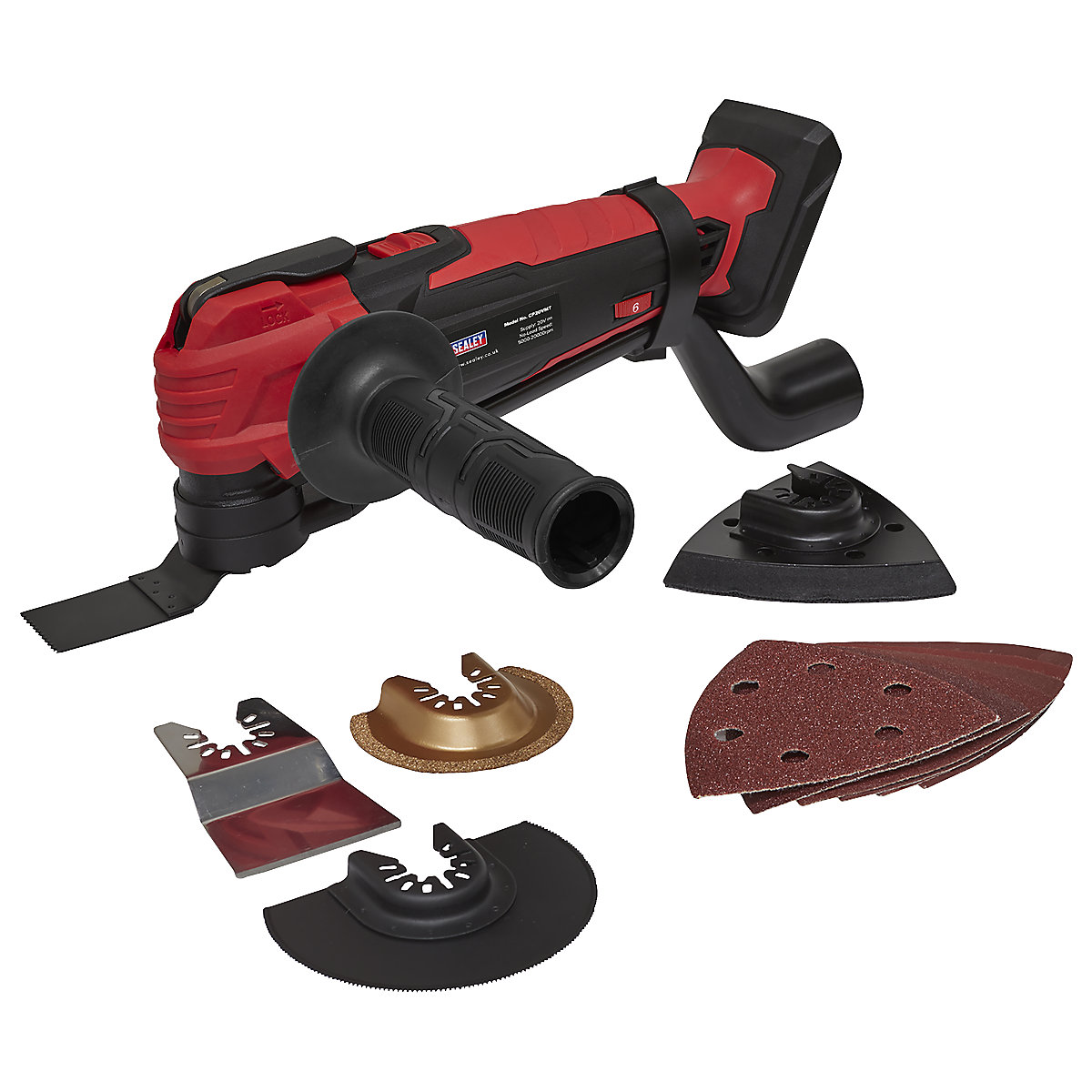 Sealey Cordless Oscillating Multi-Tool | SV20 Series, Sealey Cordless Oscillating Multi-Tool | SV20 Series, Sealey SV20 Series| Cordless Oscillating Multi-Tool | 20V-1