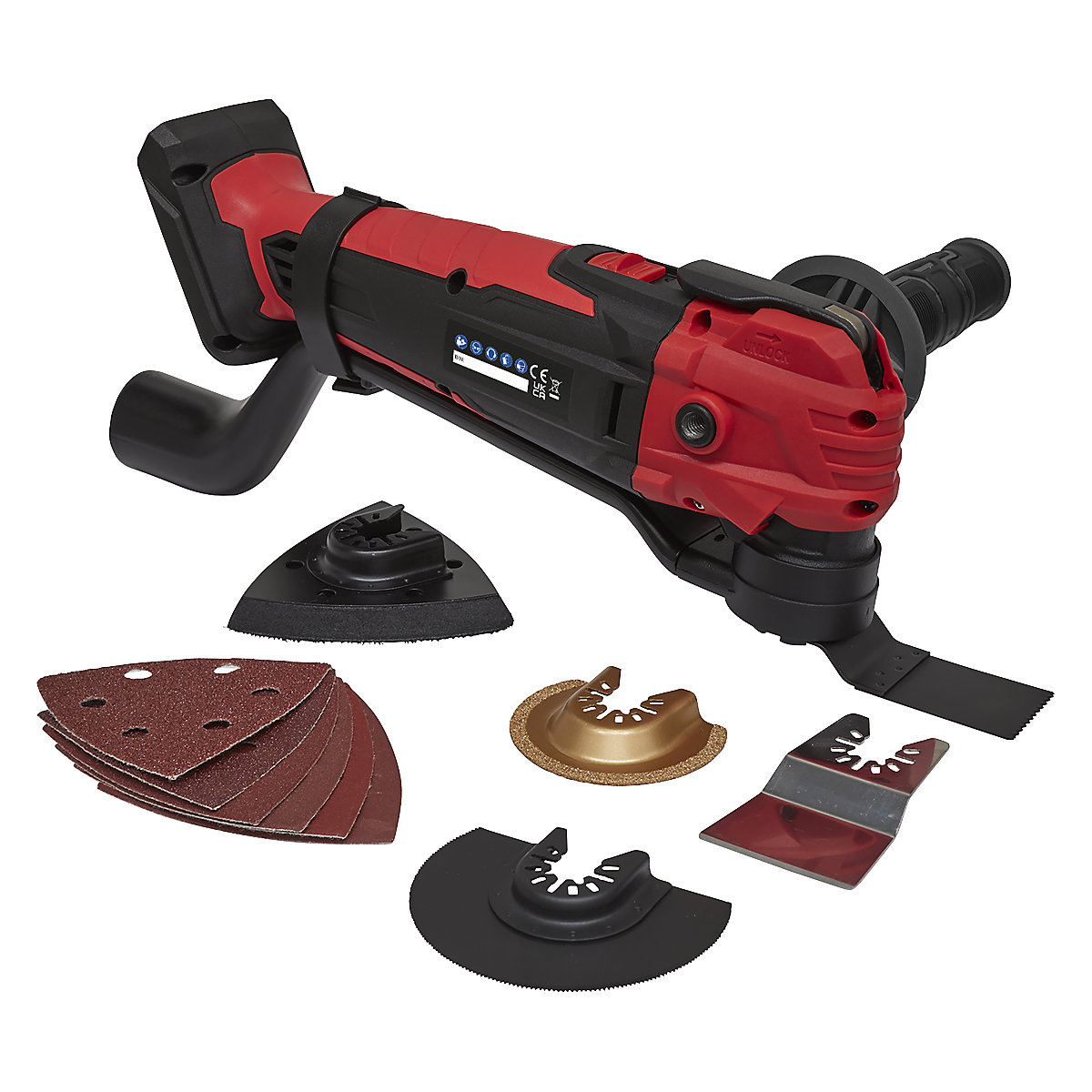 Sealey Cordless Oscillating Multi-Tool | SV20 Series (Product illustration 3)-2