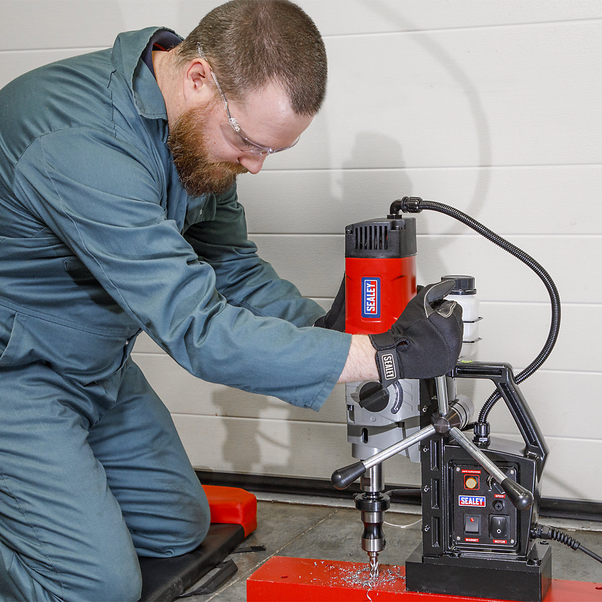 Sealey Magnetic Drilling Machine (Product illustration 10)-9
