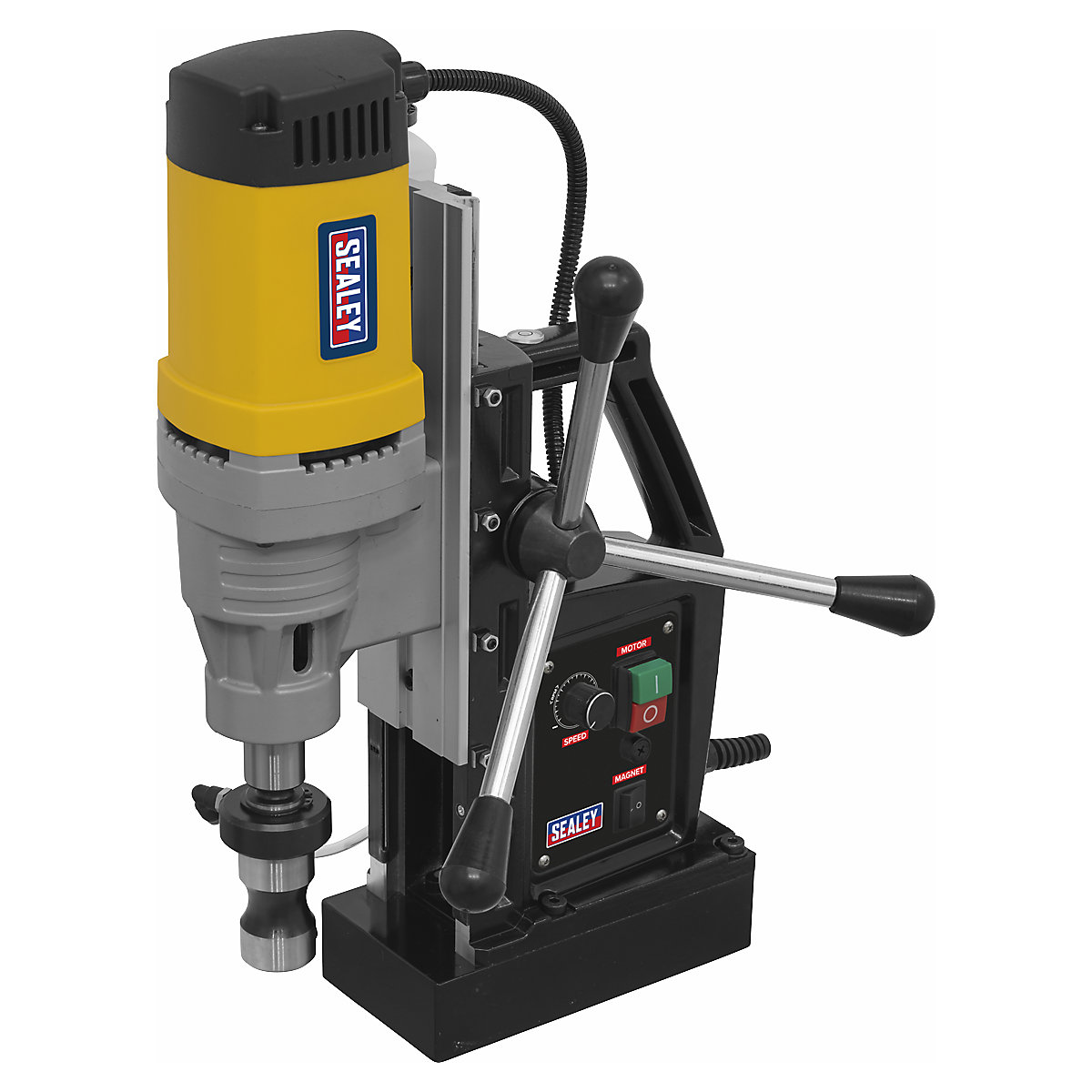 Sealey Magnetic Drilling Machine, Sealey Magnetic Drilling Machine, Sealey Magnetic Drilling Machine | 60mm | 110V | Yellow-4