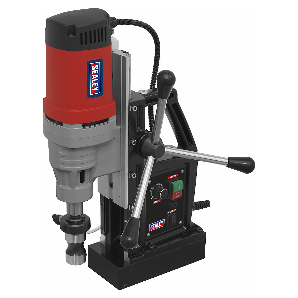 Sealey Magnetic Drilling Machine, Sealey Magnetic Drilling Machine, Sealey Magnetic Drilling Machine | 60mm | 230V | Red-6