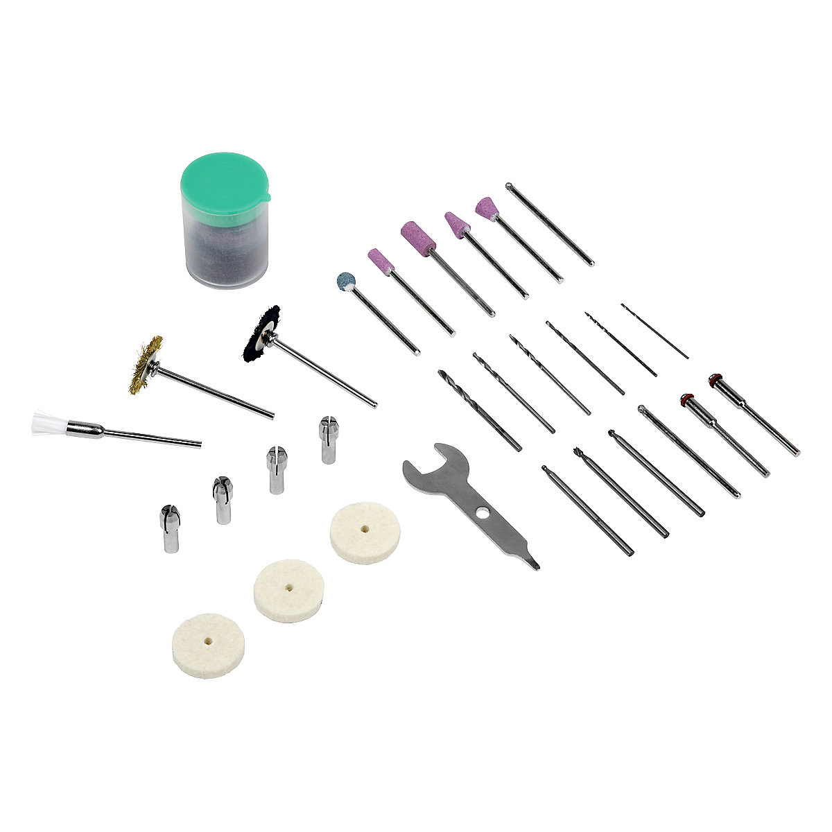 Sealey Multipurpose Mini Grinder & 50pc Accessory Kit | SV10.8 Series (Product illustration 4)-3