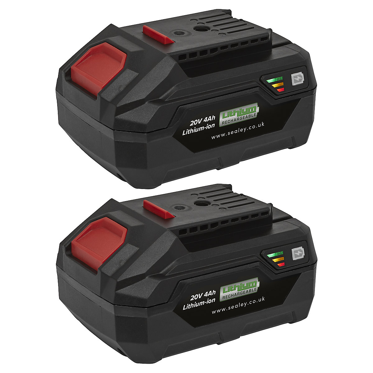 Sealey Power Tool Battery Pack Kit for SV20 Series, Sealey Power Tool Battery Pack Kit for SV20 Series, Sealey Power Tool Battery Pack Kit for SV20 Series | 20V 4Ah-1