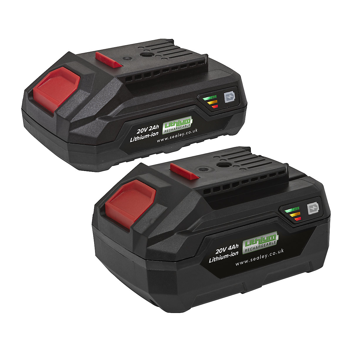 Sealey Power Tool Battery Pack Kit for SV20 Series, Sealey Power Tool Battery Pack Kit for SV20 Series, Sealey Power Tool Battery Pack Kit for SV20 Series | 20V 2Ah & 4Ah-3