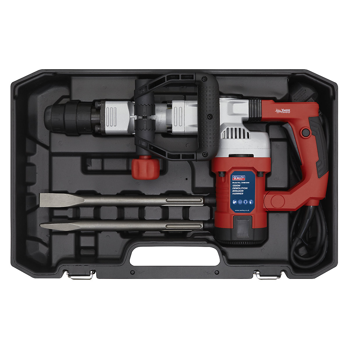 Sealey SDS MAX Demolition Breaker Hammer | 1300W/230V (Product illustration 4)-3