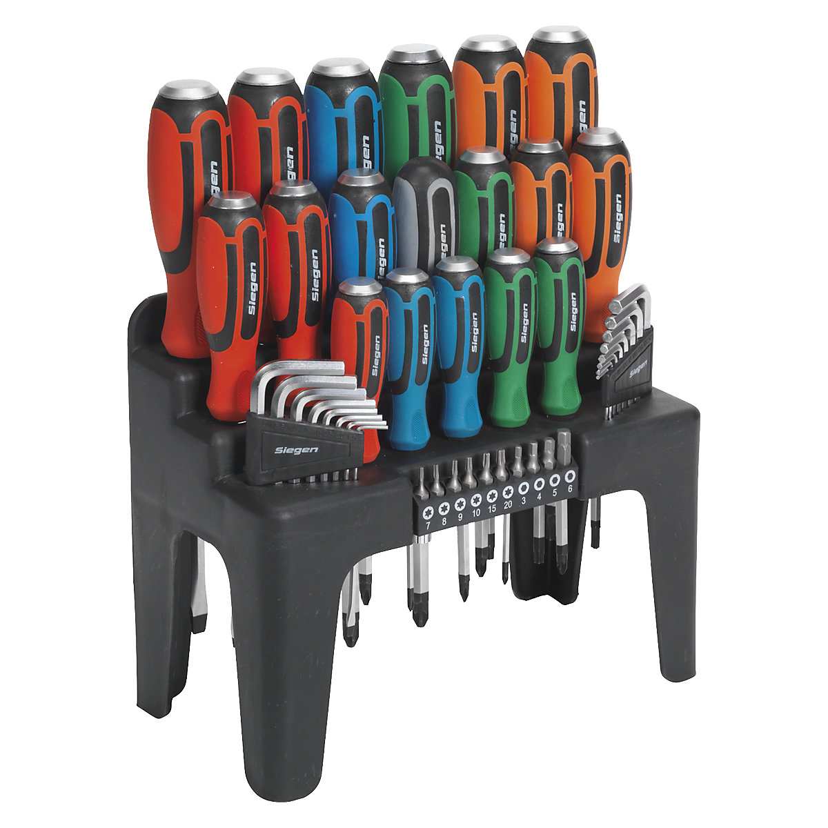 Sealey Siegen Standard or Hammer-Thru Screwdriver, Hex Key & Bit Sets | 44 Piece, Sealey Siegen Standard or Hammer-Thru Screwdriver, Hex Key & Bit Sets | 44 Piece, Sealey Siegen Hammer-Thru Screwdriver, Hex Key & Bit Set | 44 Piece-3
